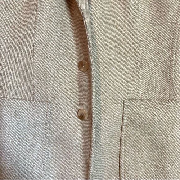 Express beige wool & cashmere blend blazer - Picture 9 of 15